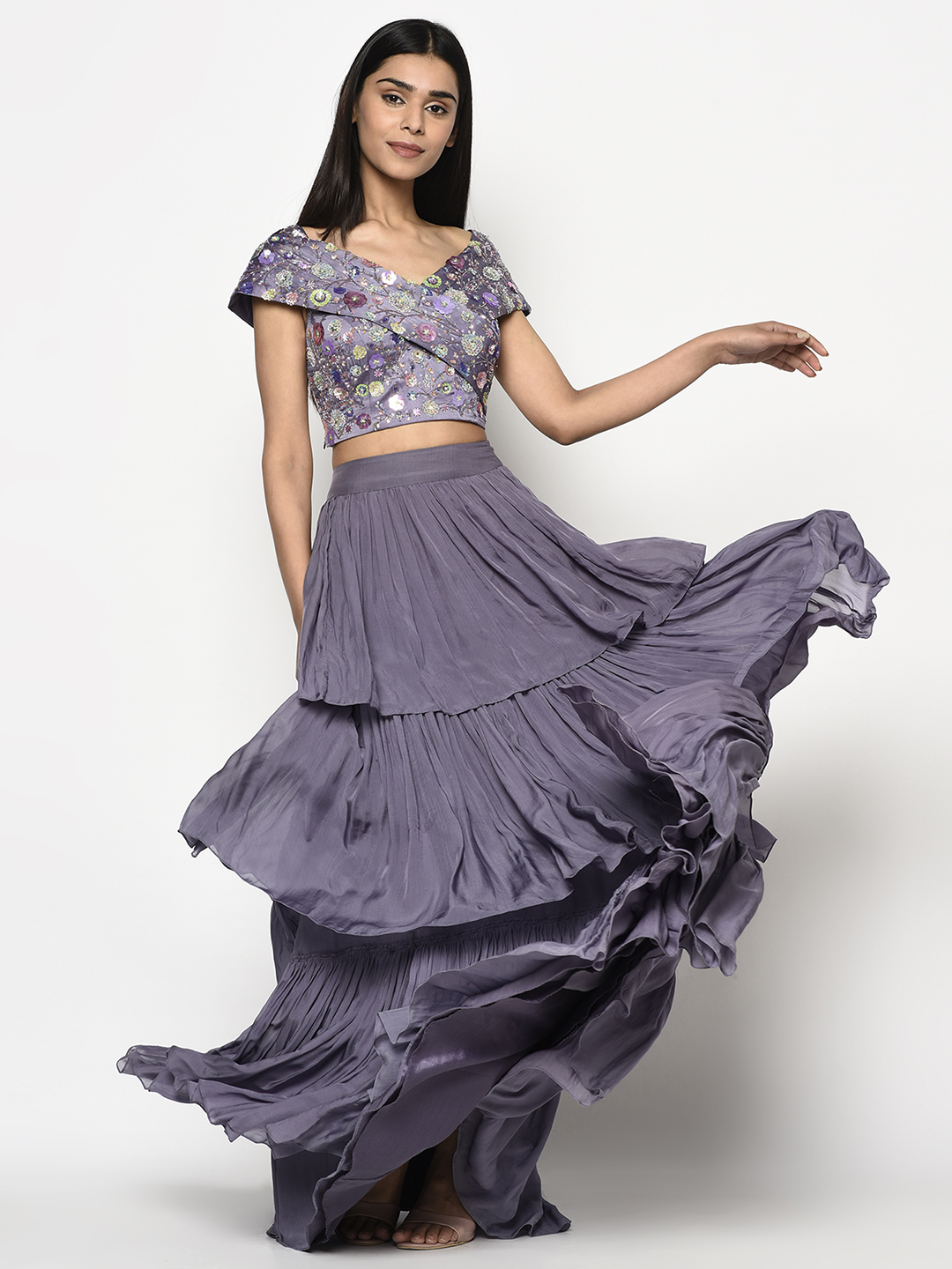 Purple Lehenga