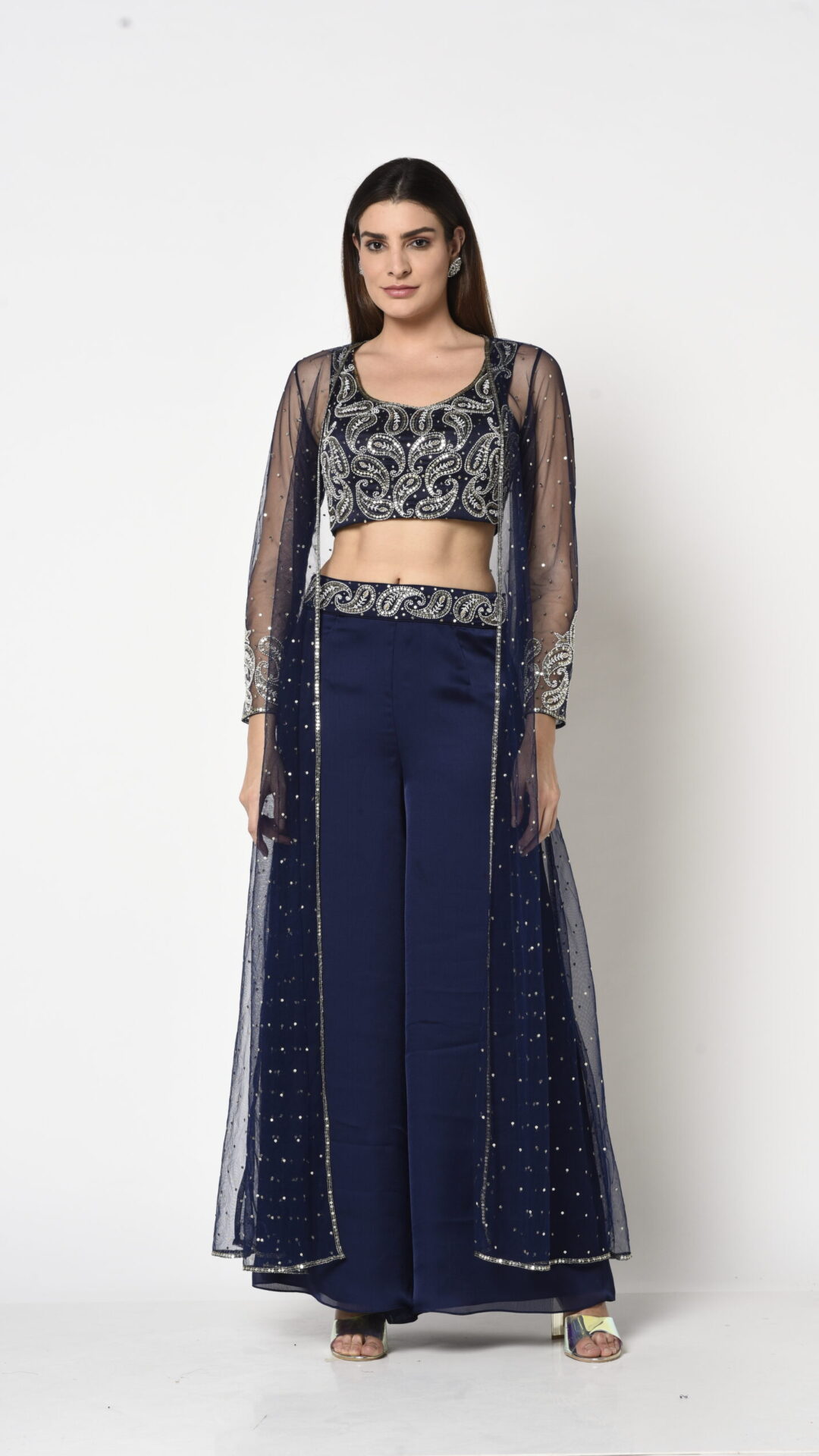 Paisley Jacket Palazzoa Set